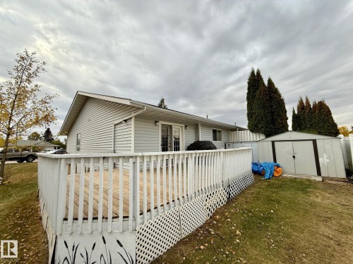 3924 56A Street Close, Camrose, AB - Outdoor With Deck Patio Veranda