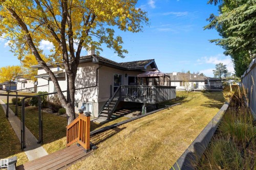 123 215 Blackburn Drive, Edmonton, AB - Outdoor With Deck Patio Veranda