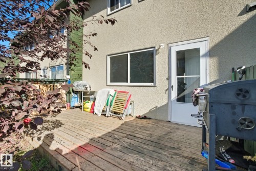 692 Abbottsfield Road, Edmonton, AB - Outdoor With Deck Patio Veranda With Exterior