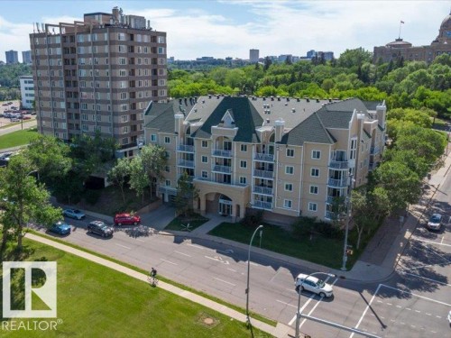 204 9640 105 Street, Edmonton, AB - Outdoor With Balcony With Facade