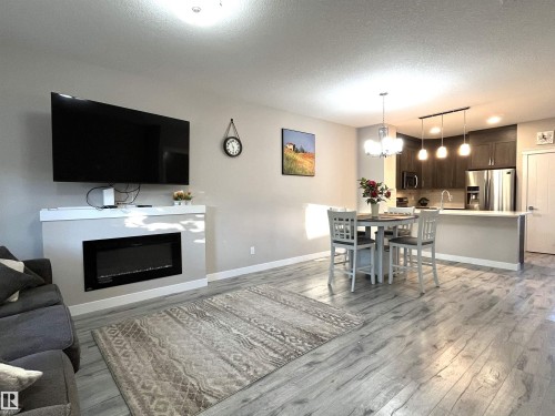 729 Berg Loop, Leduc, AB - Indoor With Fireplace