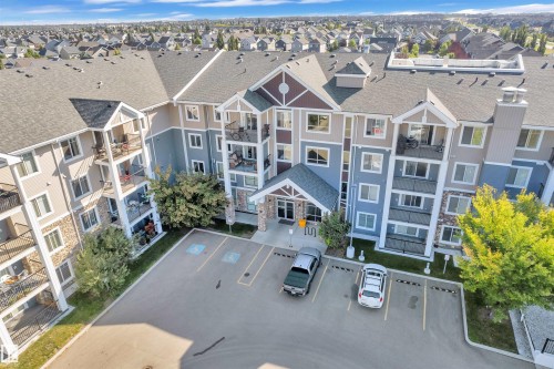 106 4008 Savaryn Drive, Edmonton, AB -  With Facade