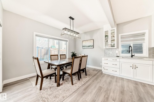 1227 24 Street, Edmonton, AB - Indoor Photo Showing Dining Room