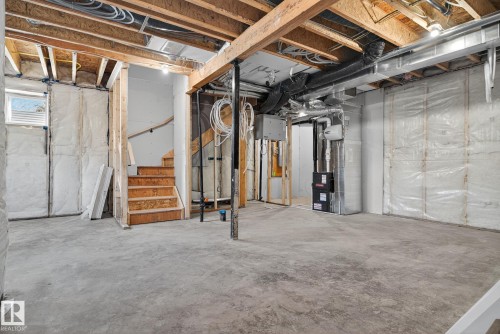 4904 49 Avenue, Gibbons, AB - Indoor Photo Showing Basement