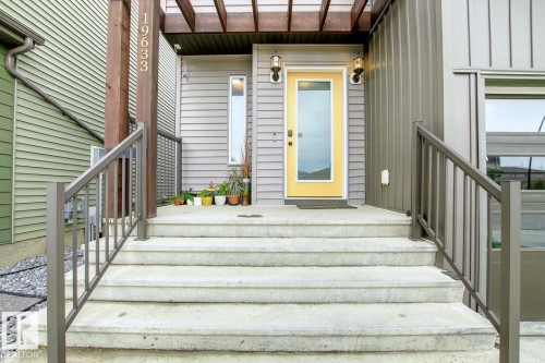 Doorway to property - 19633 26A Av, Edmonton, AB - Outdoor With Exterior