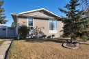 View of front facade with a gate - 5312 36 Ave, Wetaskiwin, AB  - Outdoor 