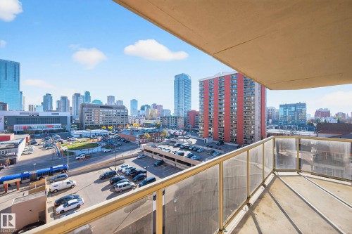 804 10909 103 Avenue, Edmonton, AB - Outdoor With Balcony With View