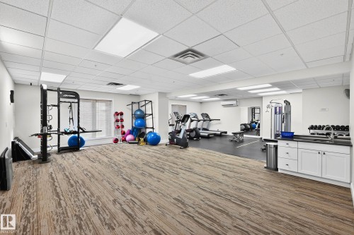 804 10909 103 Avenue, Edmonton, AB - Indoor Photo Showing Gym Room