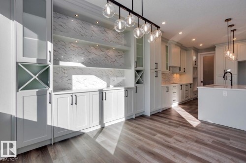 3601 42 Avenue, Beaumont, AB - Indoor Photo Showing Kitchen