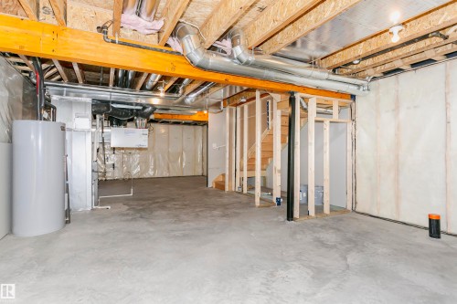9530 Carson Bend, Edmonton, AB - Indoor Photo Showing Basement
