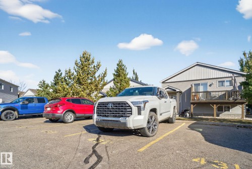 View of uncovered parking lot - 196, 142 Selkirk Place, Leduc, AB - Outdoor