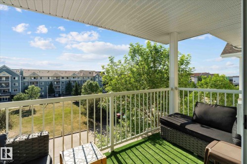 433 50 Woodsmere Close, Fort Saskatchewan, AB - Outdoor With Balcony With Deck Patio Veranda With Exterior