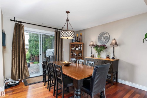 10765 65 Street, Edmonton, AB - Indoor Photo Showing Dining Room