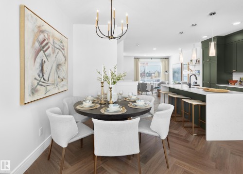 2427 Chokecherry Link, Edmonton, AB - Indoor Photo Showing Dining Room