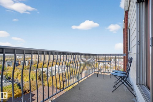 1701 10150 117 Street, Edmonton, AB - Outdoor With Balcony