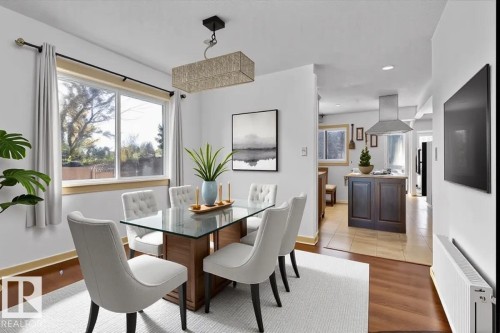3736 48 Street, Edmonton, AB - Indoor Photo Showing Dining Room