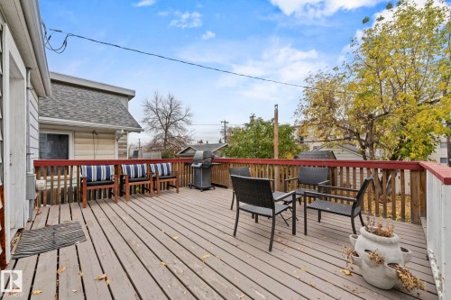 9809 83 Avenue, Edmonton, AB - Outdoor With Deck Patio Veranda With Exterior