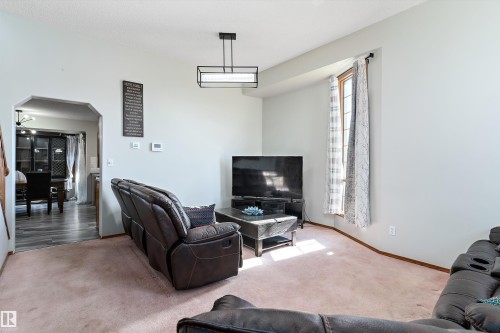 15903 62 Street, Edmonton, AB - Indoor Photo Showing Living Room