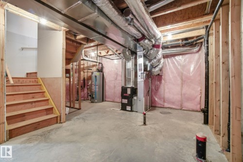 3217 11 Avenue, Edmonton, AB - Indoor Photo Showing Basement
