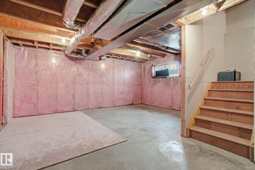 3217 11 Avenue, Edmonton, AB - Indoor Photo Showing Basement