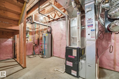 3217 11 Avenue, Edmonton, AB - Indoor Photo Showing Basement