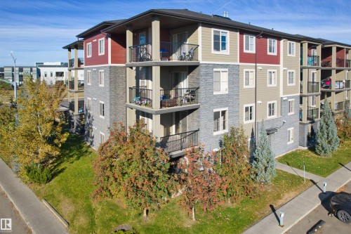 202 3315 James Mowatt Trail, Edmonton, AB - Outdoor With Balcony