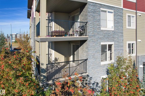 202 3315 James Mowatt Trail, Edmonton, AB - Outdoor With Balcony With Exterior