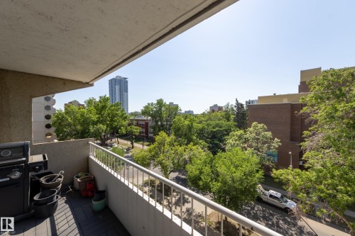 504 9909 110 Street, Edmonton, AB - Outdoor With Balcony With Exterior