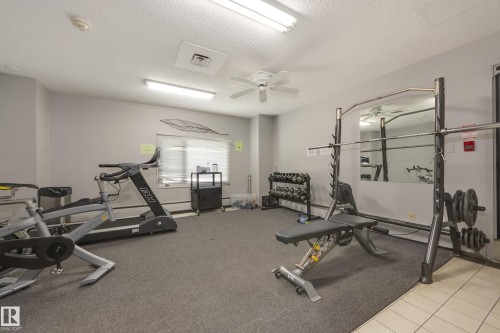 504 9909 110 Street, Edmonton, AB - Indoor Photo Showing Gym Room