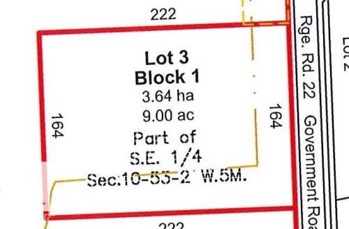 53114 Rge Rd 22 (L3; B1), Rural Parkland County, AB 
