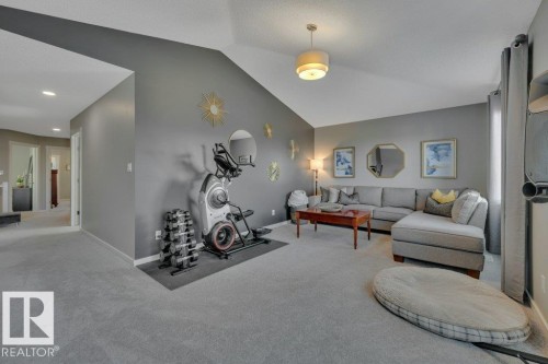 477 Roberts Crescent, Leduc, AB - Indoor Photo Showing Gym Room
