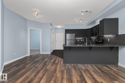302 10611 117 Street, Edmonton, AB - Indoor Photo Showing Kitchen