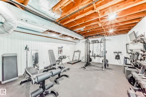 216 Parkallen Way, Wetaskiwin, AB - Indoor Photo Showing Gym Room