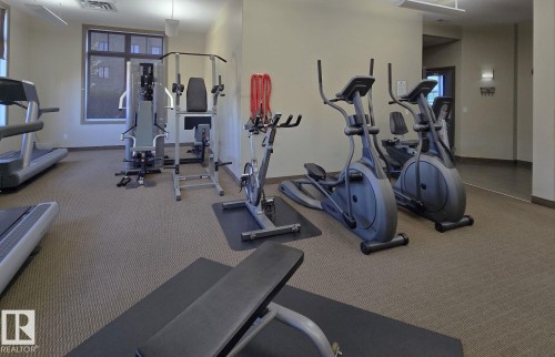318 160 Magrath Road, Edmonton, AB - Indoor Photo Showing Gym Room