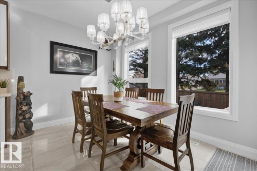 5309 Bon Acres Crescent, Bon Accord, AB - Indoor Photo Showing Dining Room