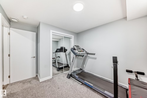 2716 11 Street, Edmonton, AB - Indoor Photo Showing Gym Room