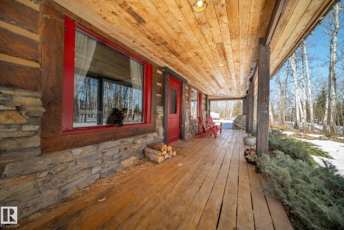 580 Poplar Bay Drive, Rural Wetaskiwin County, AB - Outdoor With Deck Patio Veranda