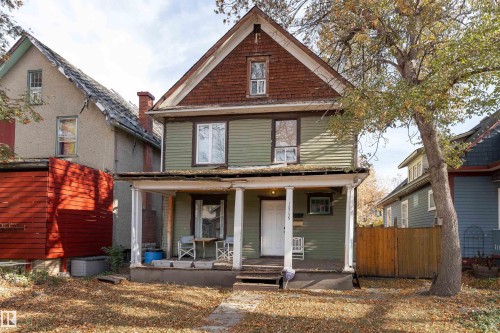 10755 93 Street, Edmonton, AB - Outdoor With Deck Patio Veranda With Facade