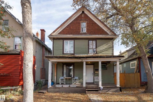 10755 93 Street, Edmonton, AB - Outdoor With Deck Patio Veranda With Facade