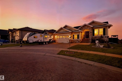 10504 103 Avenue, Morinville, AB - Outdoor With Deck Patio Veranda With Facade
