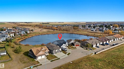 10504 103 Avenue, Morinville, AB - Outdoor With Body Of Water With View