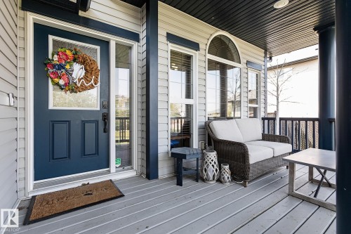 62 Greenfield Wynd, Fort Saskatchewan, AB - Outdoor With Deck Patio Veranda With Exterior