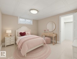 Virtually staged sixth bedroom - 