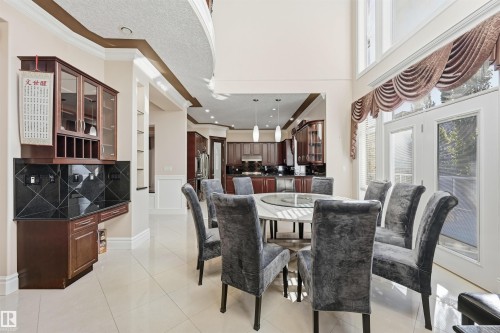 872 Hollands Landing, Edmonton, AB - Indoor Photo Showing Dining Room