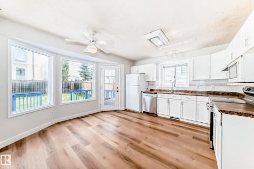1141 60 Street, Edmonton, AB - Indoor Photo Showing Kitchen With Double Sink