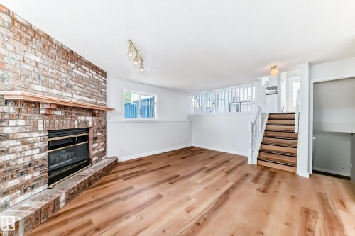 1141 60 Street, Edmonton, AB - Indoor With Fireplace