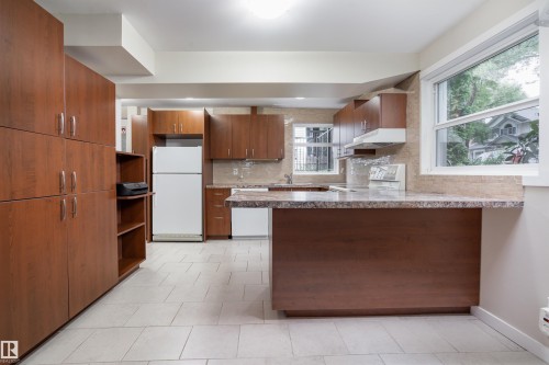 10015 97 Avenue, Edmonton, AB - Indoor Photo Showing Kitchen