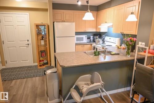 113 630 Mcallister Loop, Edmonton, AB - Indoor Photo Showing Kitchen With Double Sink