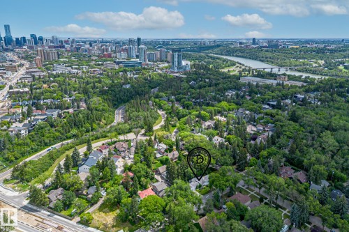 10405 Glenora Crescent, Edmonton, AB - Outdoor With View