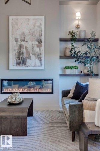 73 Jubilation Drive, St. Albert, AB - Indoor With Fireplace
